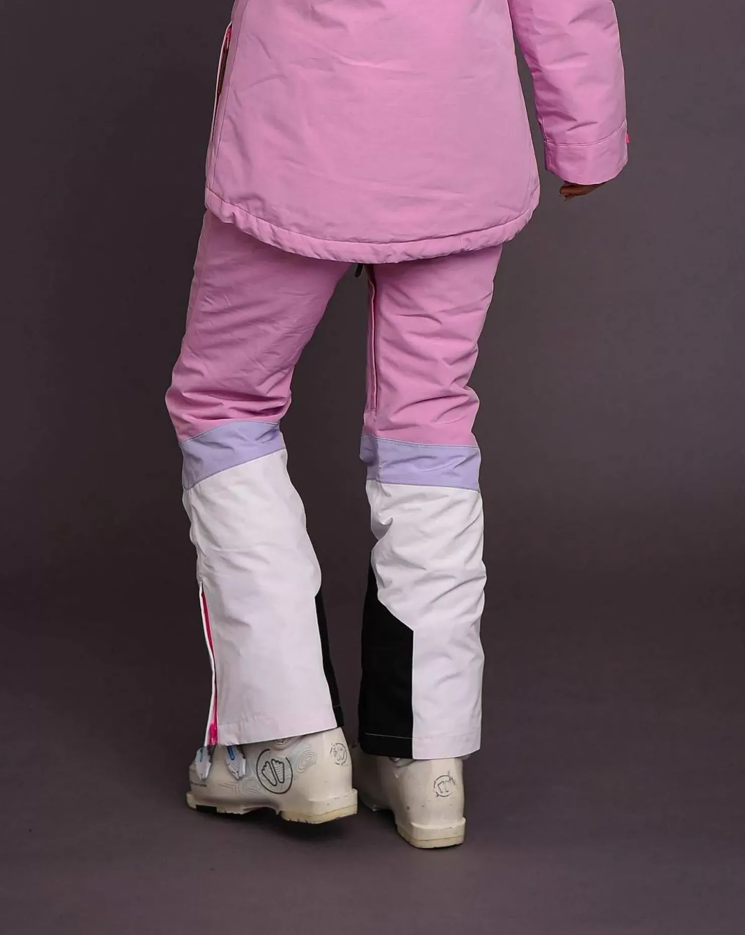 Women OOSC Snow Pants / Bibs>1080 Women'S Ski & Snowboard Pant - Pastel Pink, White & Pastel Purple