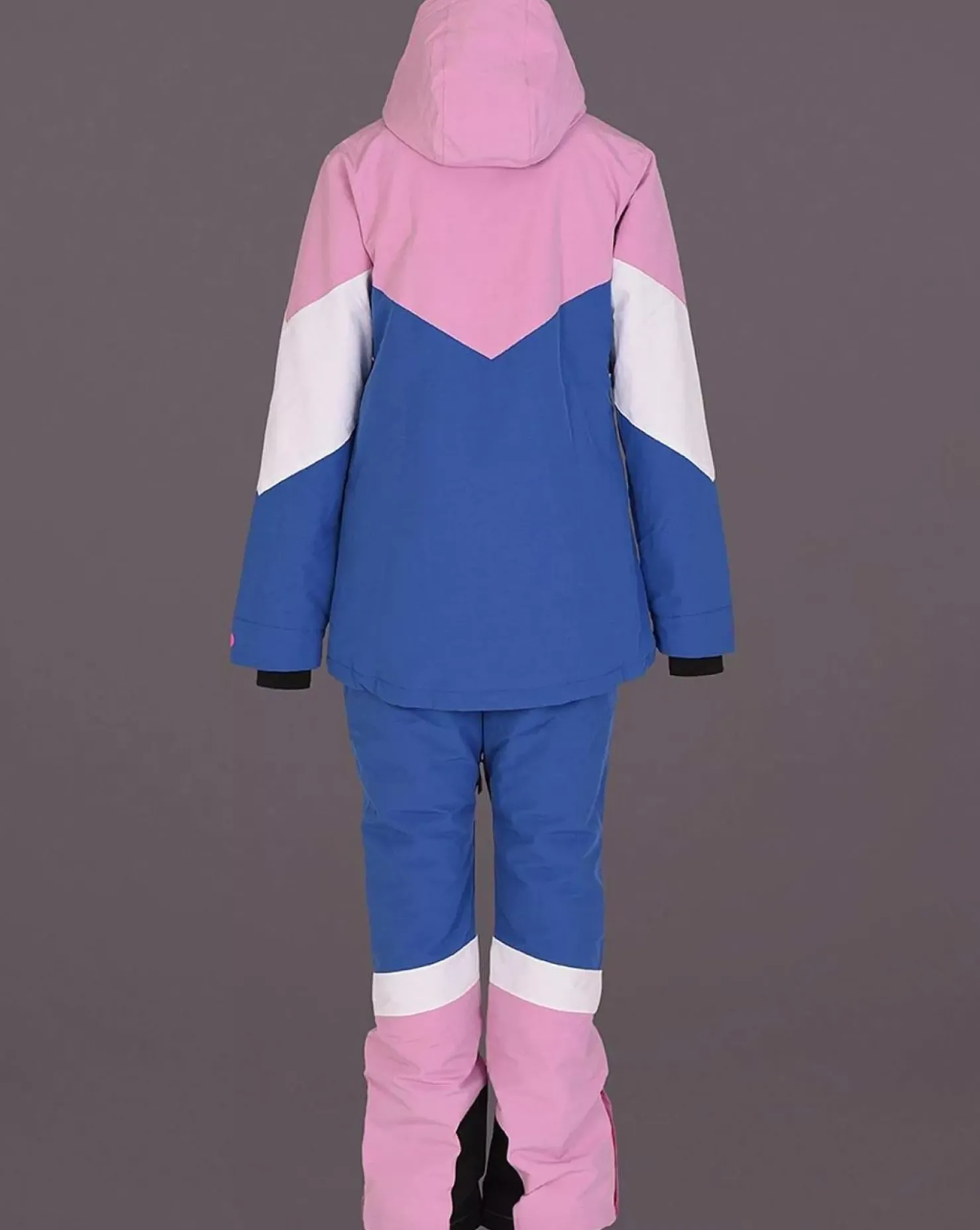 Women OOSC Snow Pants / Bibs>1080 Women'S Ski & Snowboard Pant - Pastel Pink, White & Blue