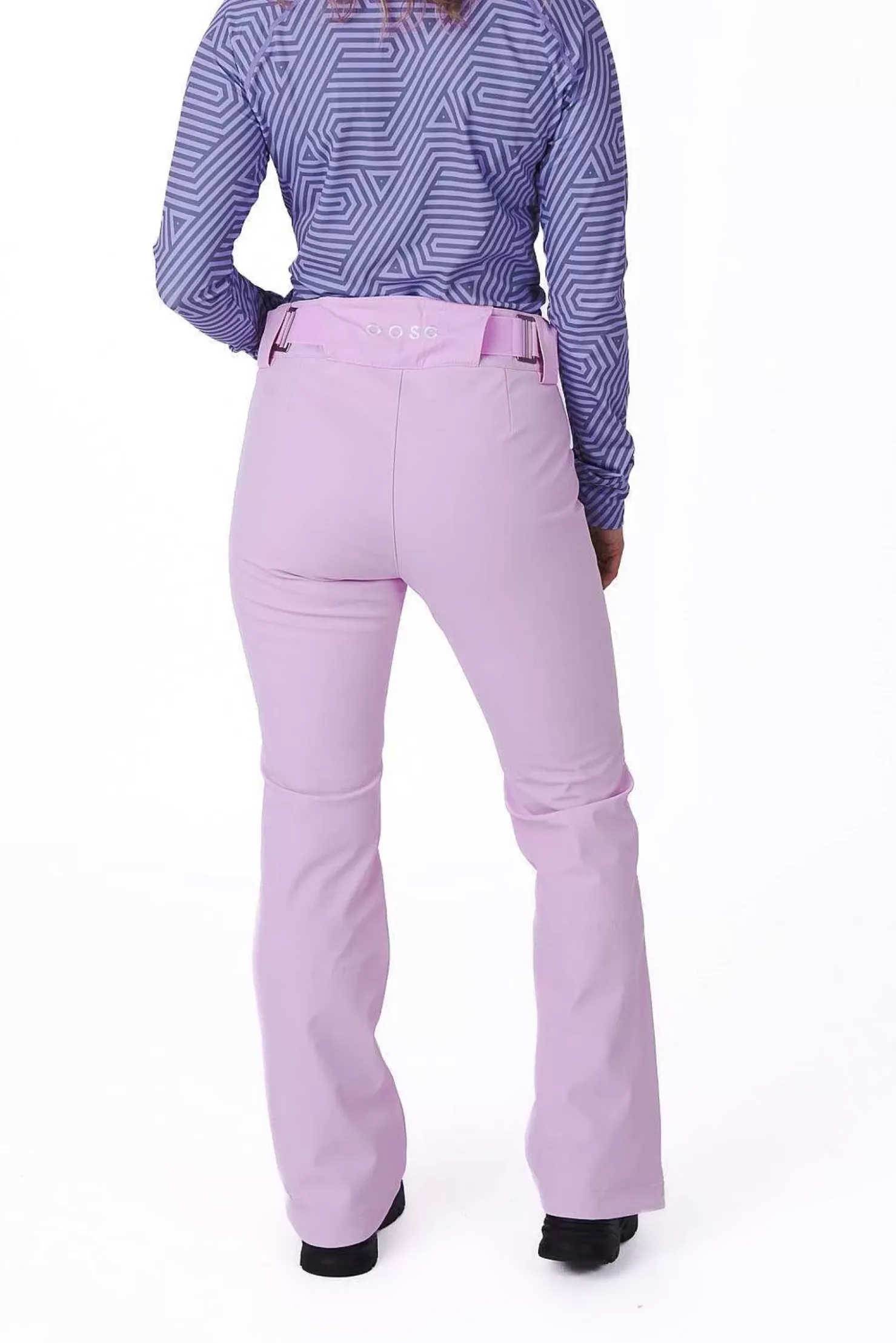Women OOSC Snow Pants / Bibs>Baby Pink Chic Pants