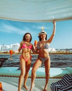 Women OOSC Bikinis>Baewatch Tie Side Bikini Bottoms