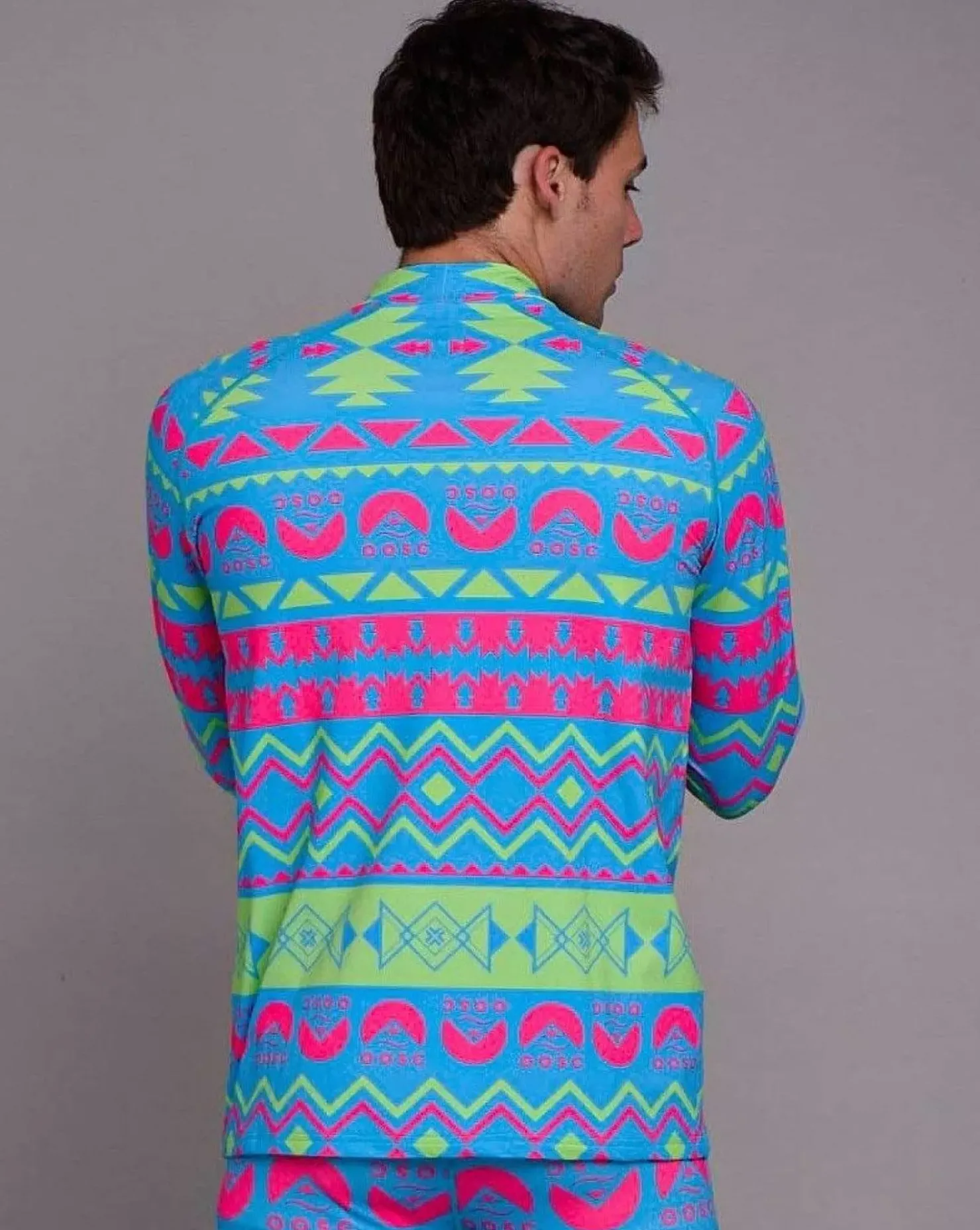 Men OOSC Base Layers>Baselayer Top - Blue Steel Men'S