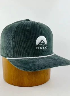 OOSC Caps & Snapbacks>Classic Corduroy Cap - Forest Green