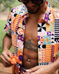 Men OOSC Summer Shirts>Endless Summer Men'S Short Sleeve Shirt