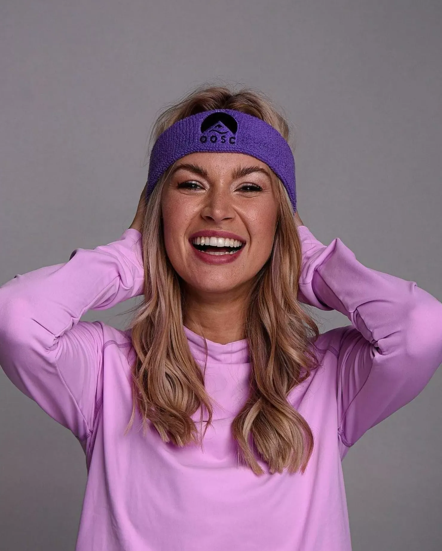 OOSC Headbands>Fluorescent Purple Headband
