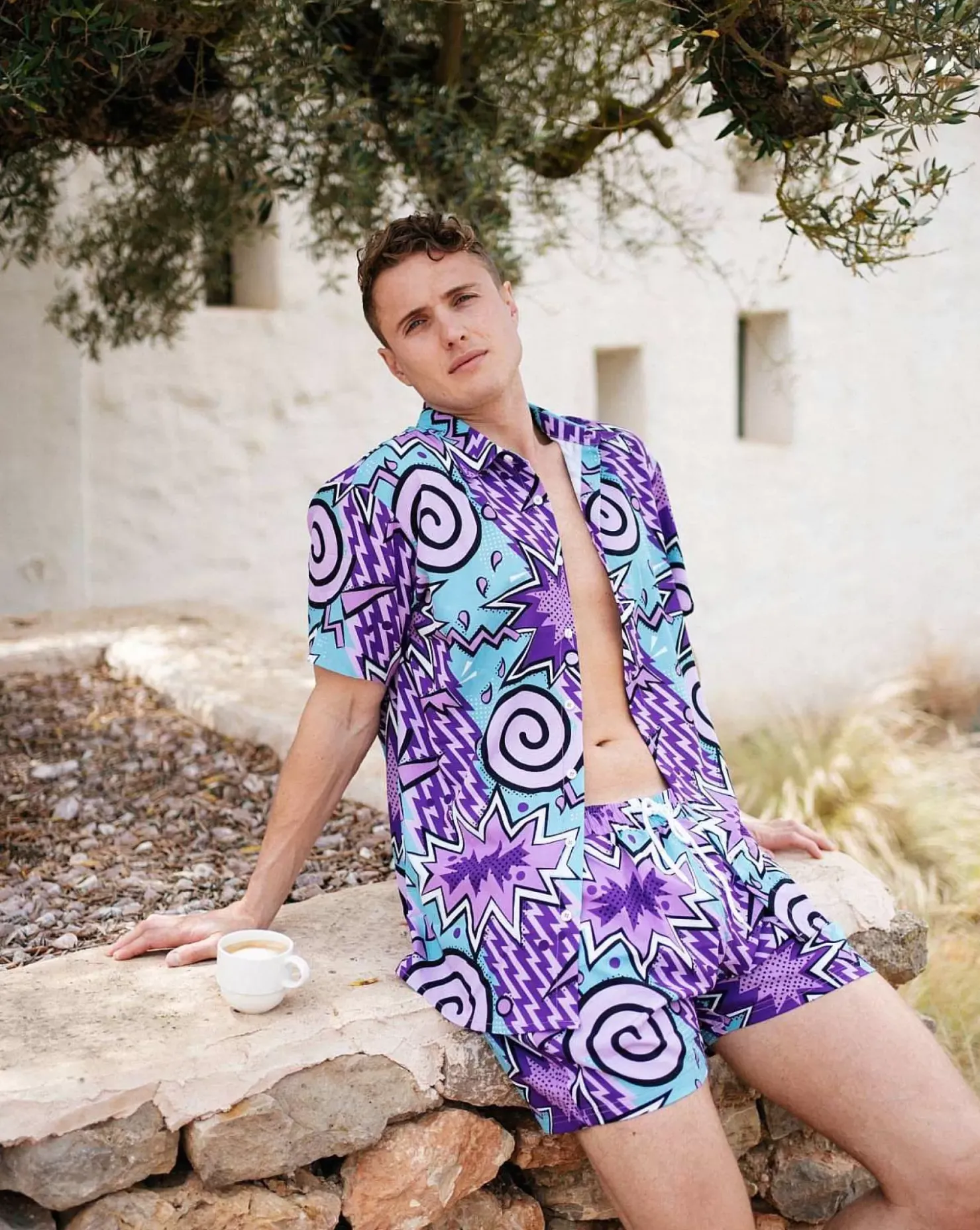 Men OOSC Summer Shirts>Fresh Prince Men'S Short Sleeve Shirt