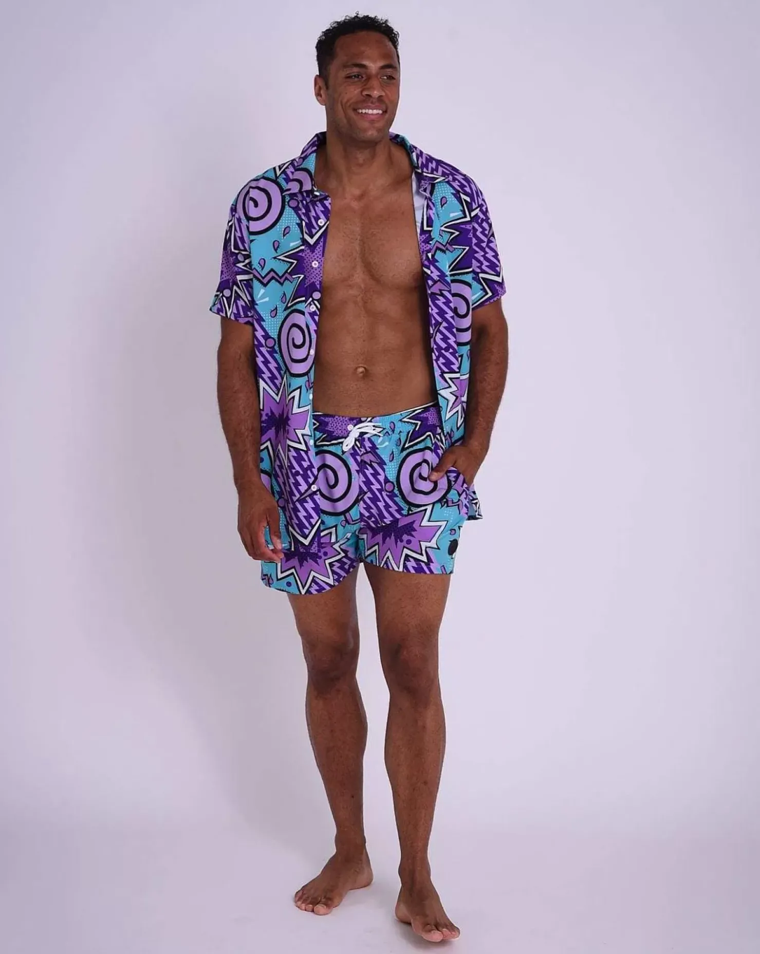 Men OOSC Summer Shirts>Fresh Prince Men'S Short Sleeve Shirt