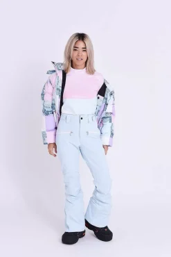 Women OOSC Chic Luxury>Ice Blue Chic Pants