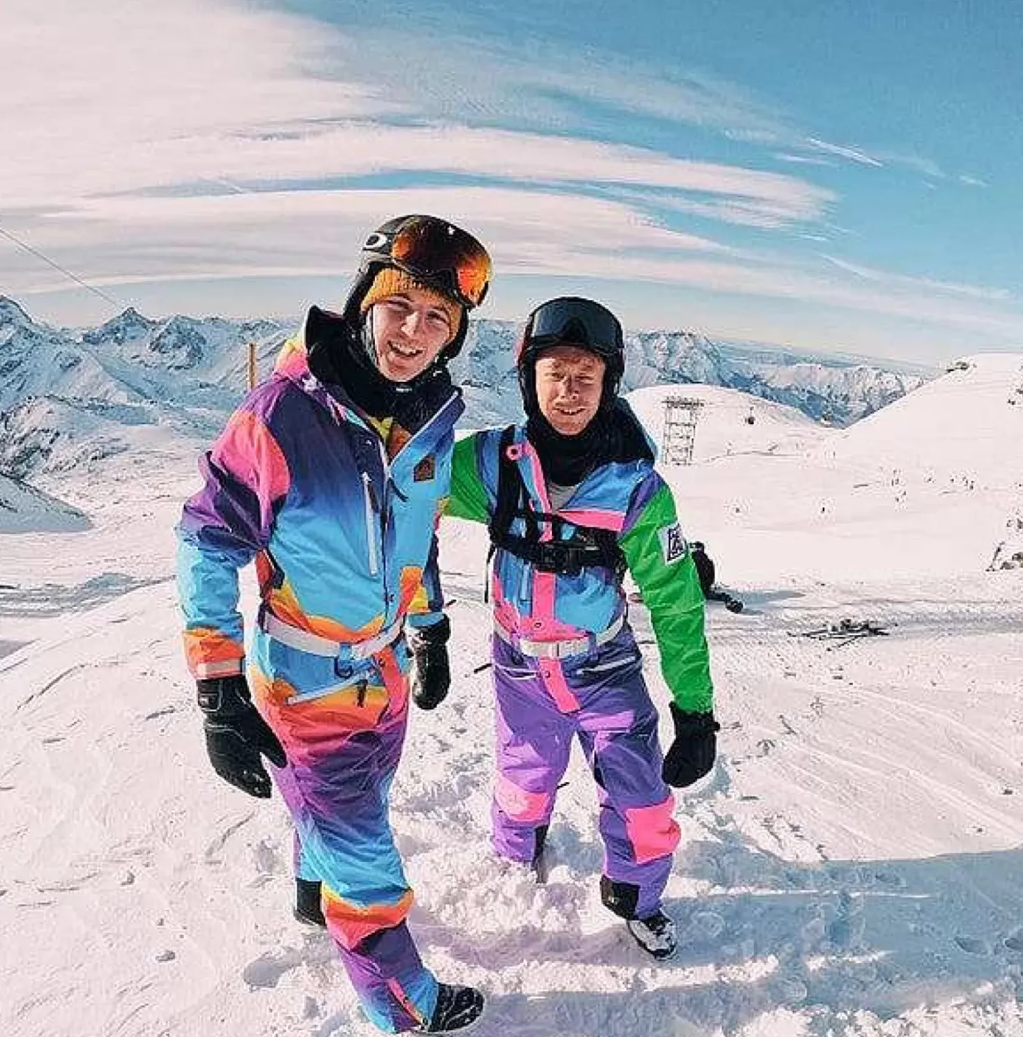 Men OOSC Ski Suits>Mambo Sunset Ski Suit - Men'S