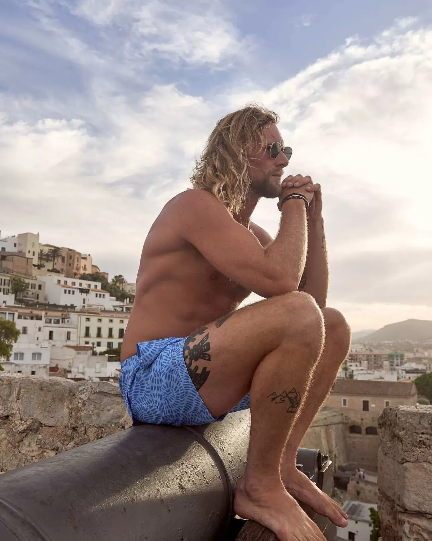 Men OOSC Swim Shorts>Moroccan Dream Men'S Swim Shorts