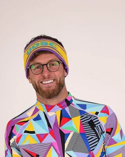 OOSC Headbands>Apres Headband - Purple, Blue, Yellow