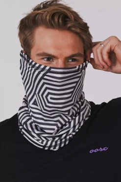 OOSC Neck Warmers>Neckwarmer - Fall Line Print