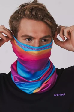 OOSC Neck Warmers>Neckwarmer - Mambo Sunset Print