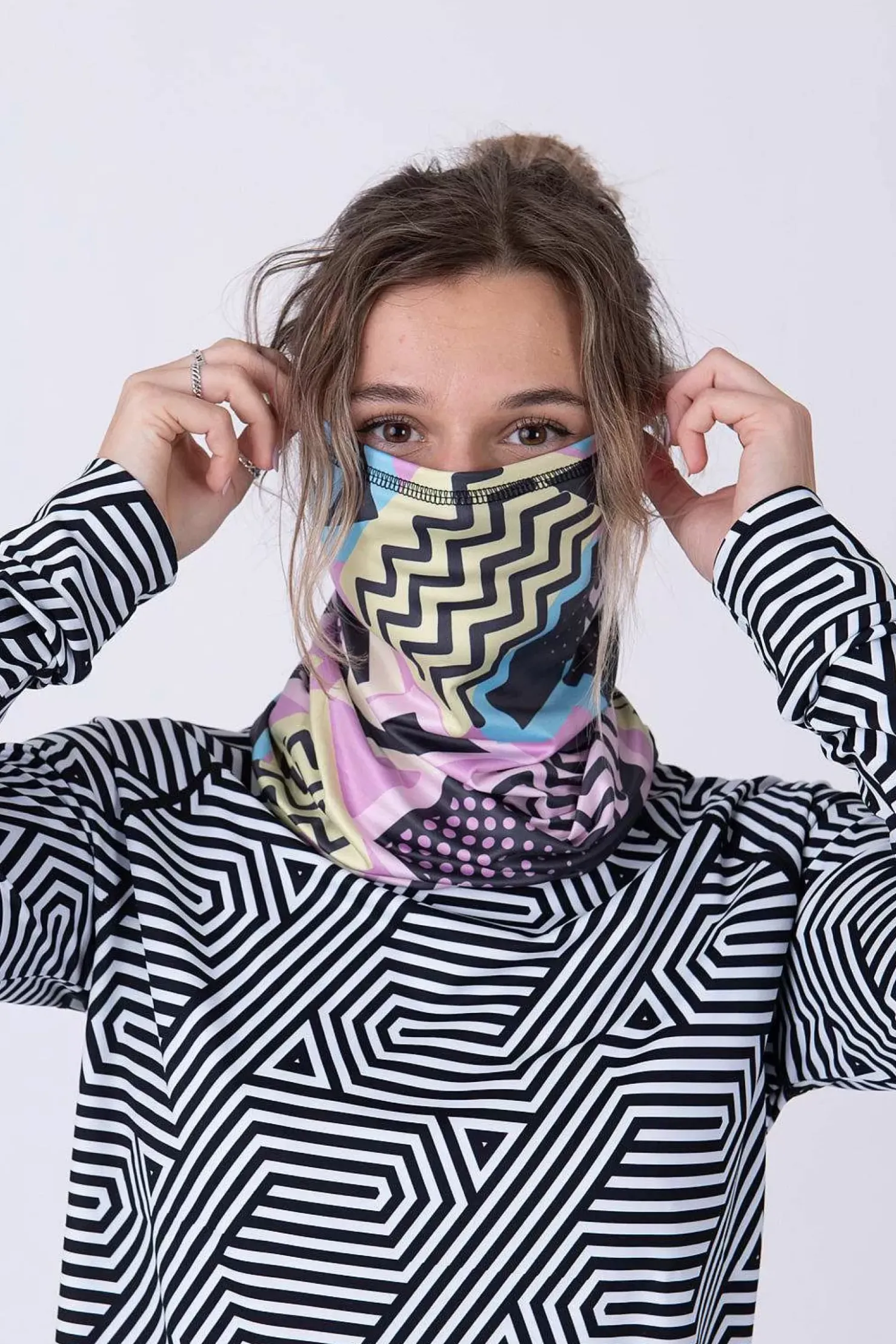 OOSC Neck Warmers>Neckwarmer - Saved By The Bell Print