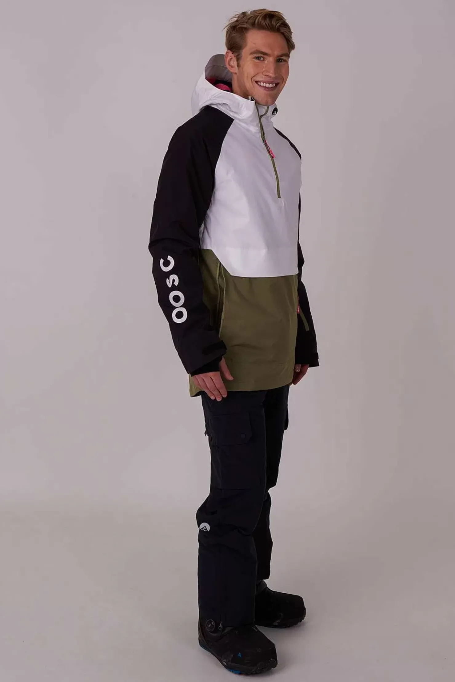 Men OOSC Snow Jackets>Sp Overhead Khaki