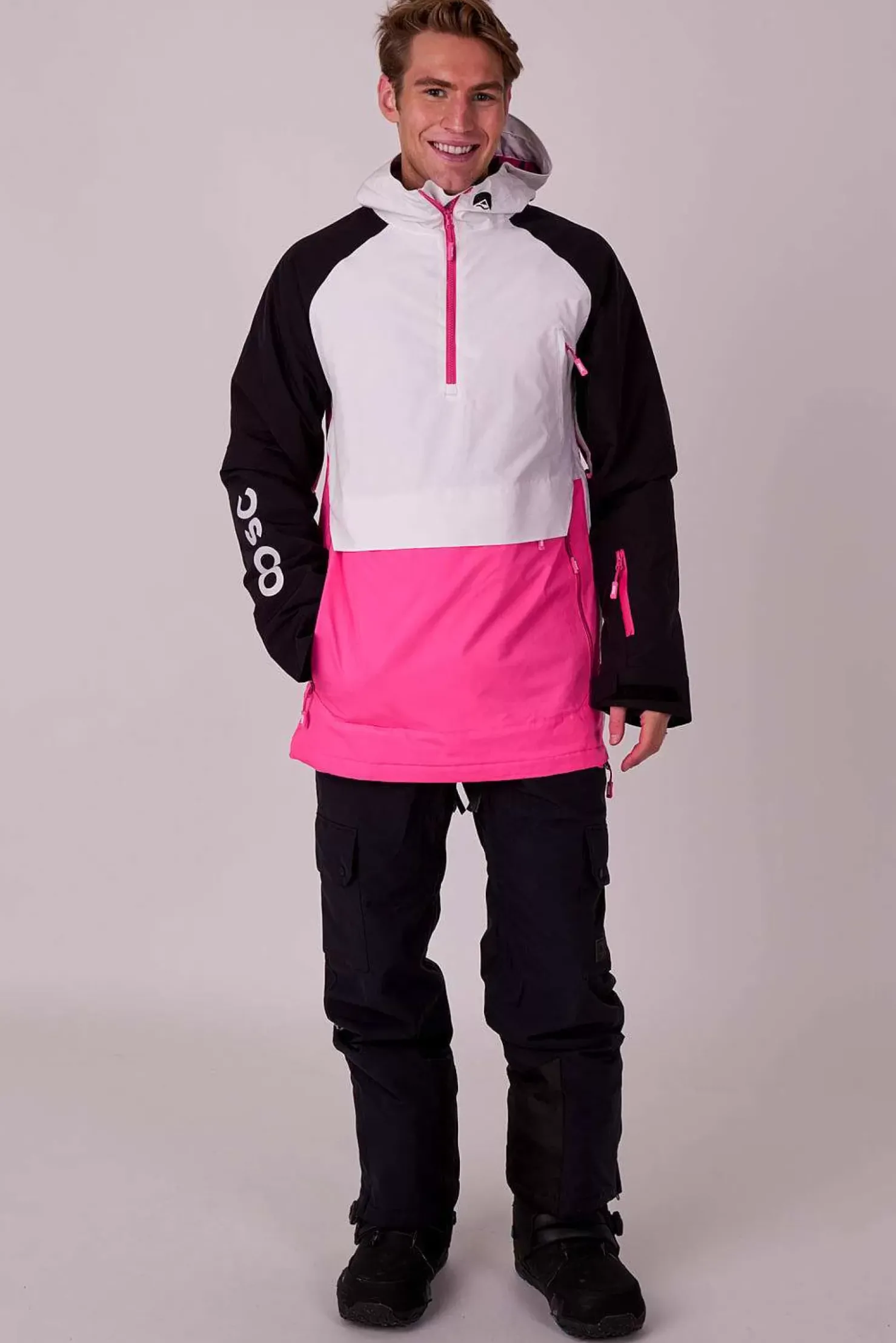 Men OOSC Snow Jackets>Sp Overhead Pink