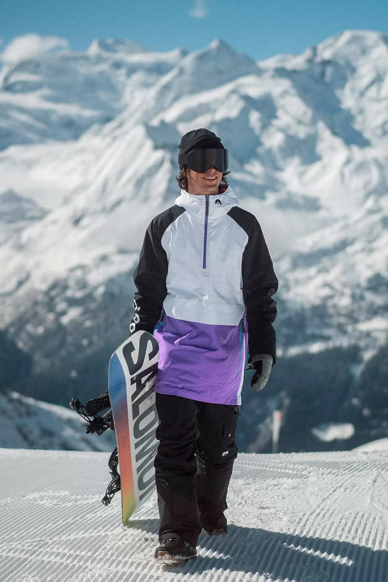 Men OOSC Snow Jackets>Sp Overhead Purple