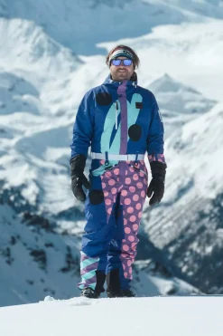 Men OOSC Ski Suits>Penfold In Blue Ski Suit - Men'S / Unisex