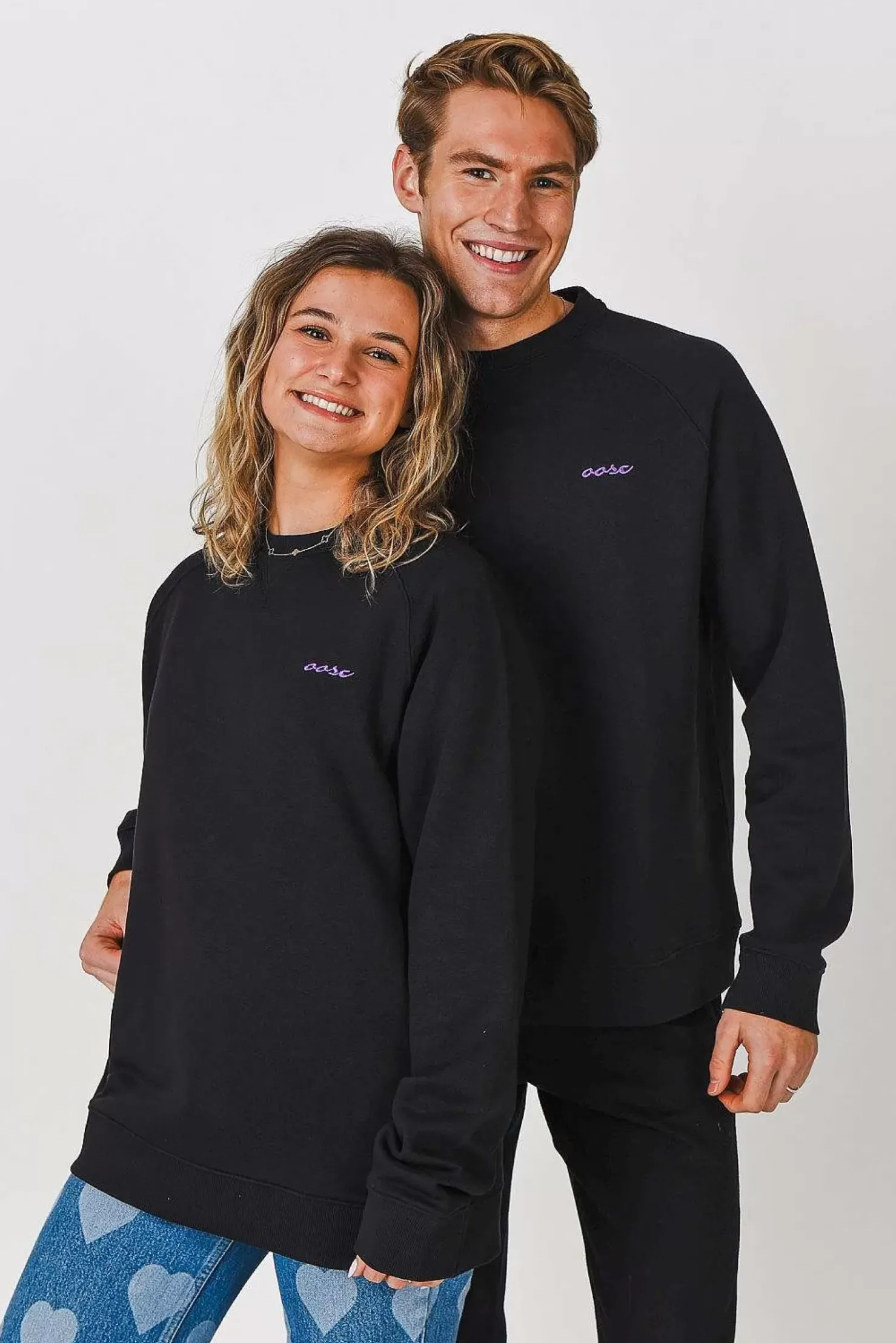 Women OOSC Sweats>Penfold Sweatshirt - Black
