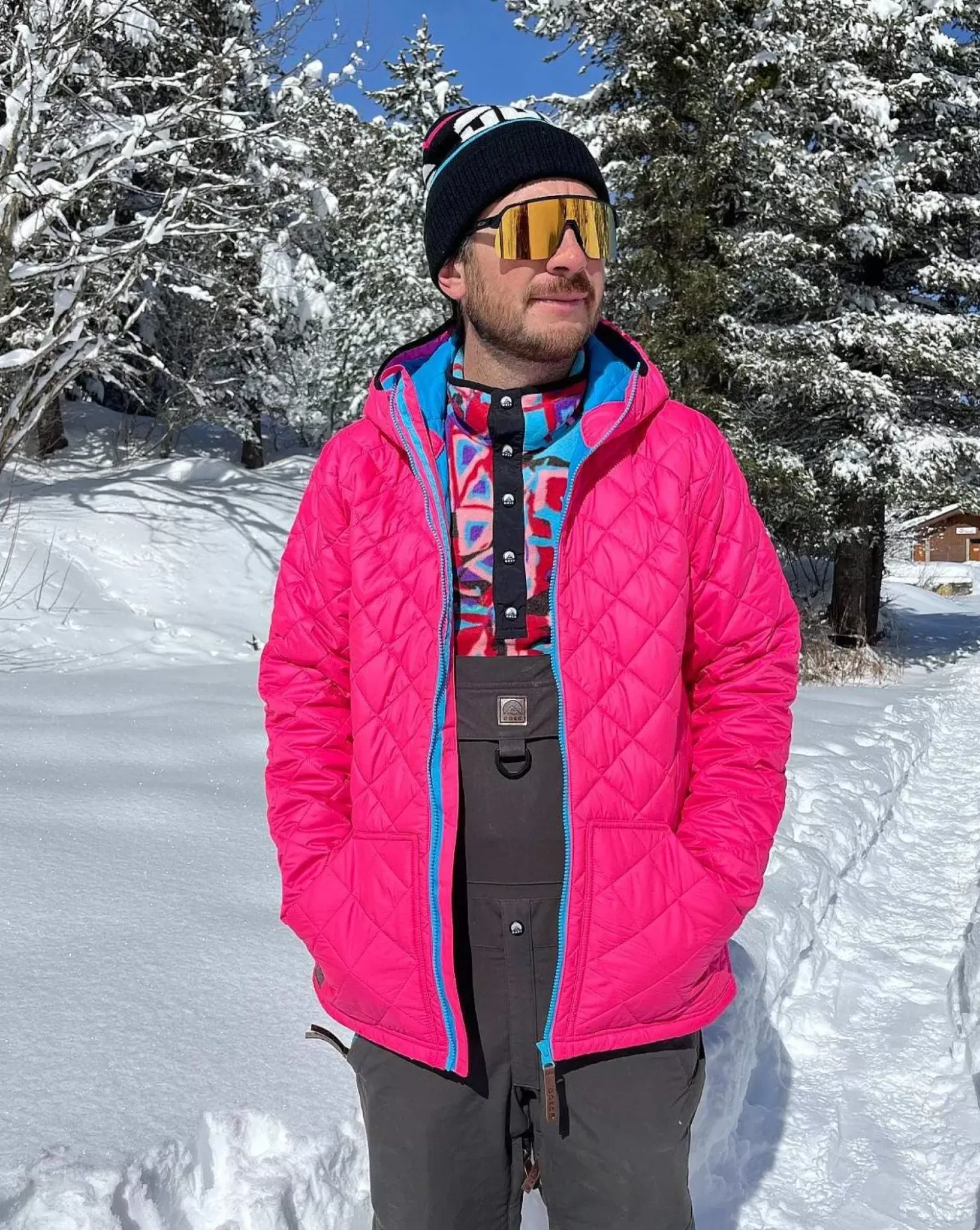 Men OOSC Insulated Jackets>Pink Glacier Thermolite® Insulated Jacket - Men'S