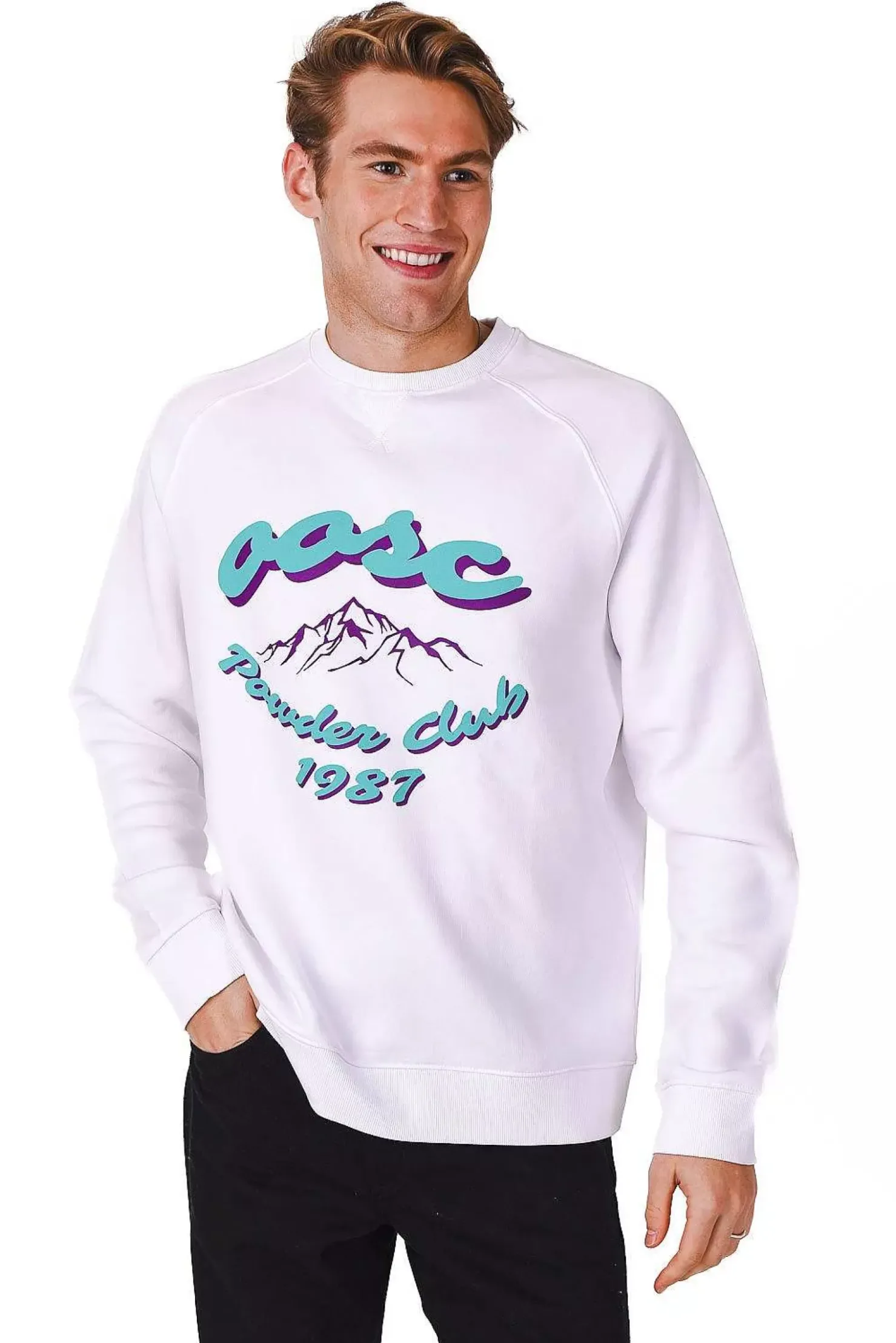 Men OOSC Sweats>Powder Club Sweatshirt
