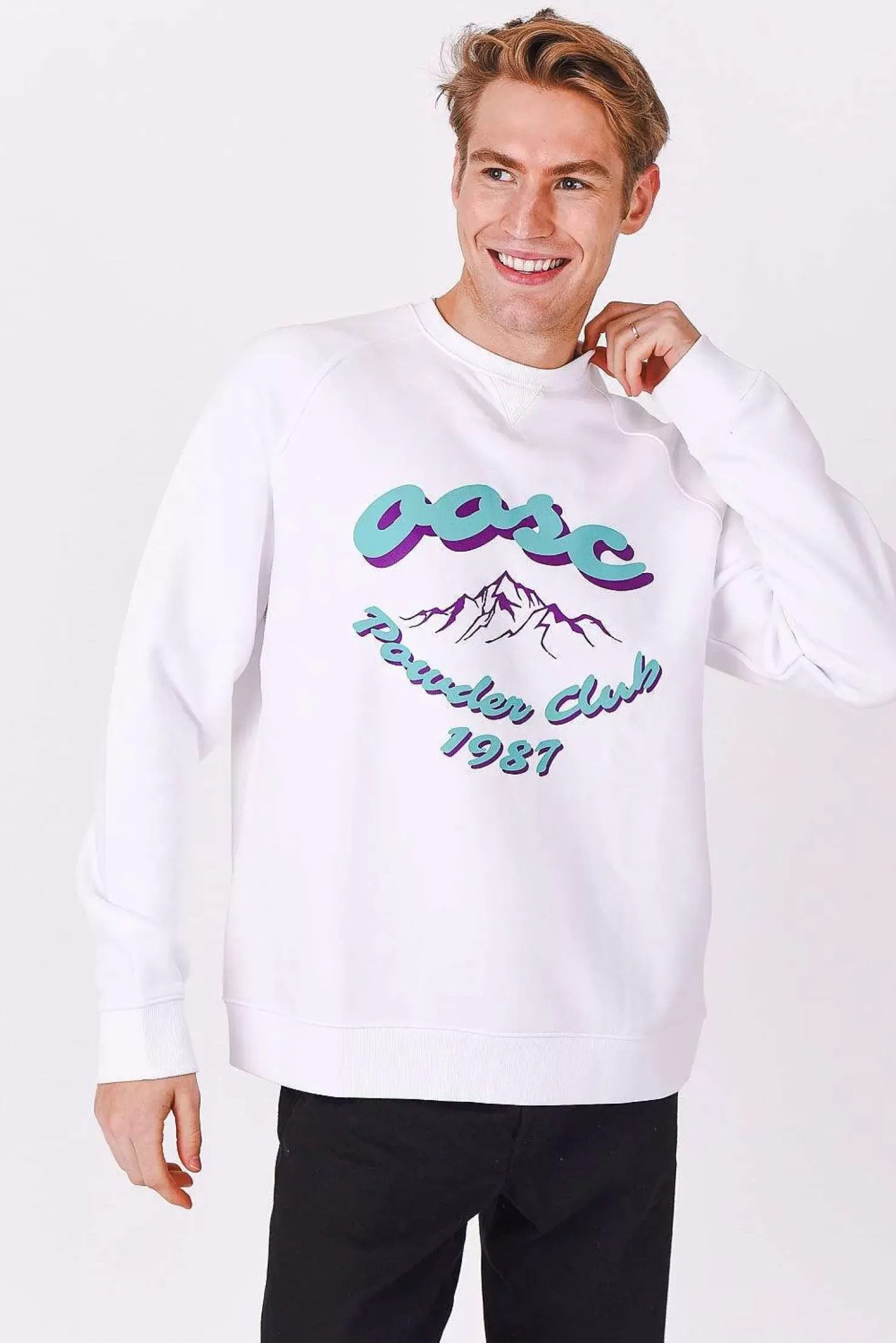 Men OOSC Sweats>Powder Club Sweatshirt