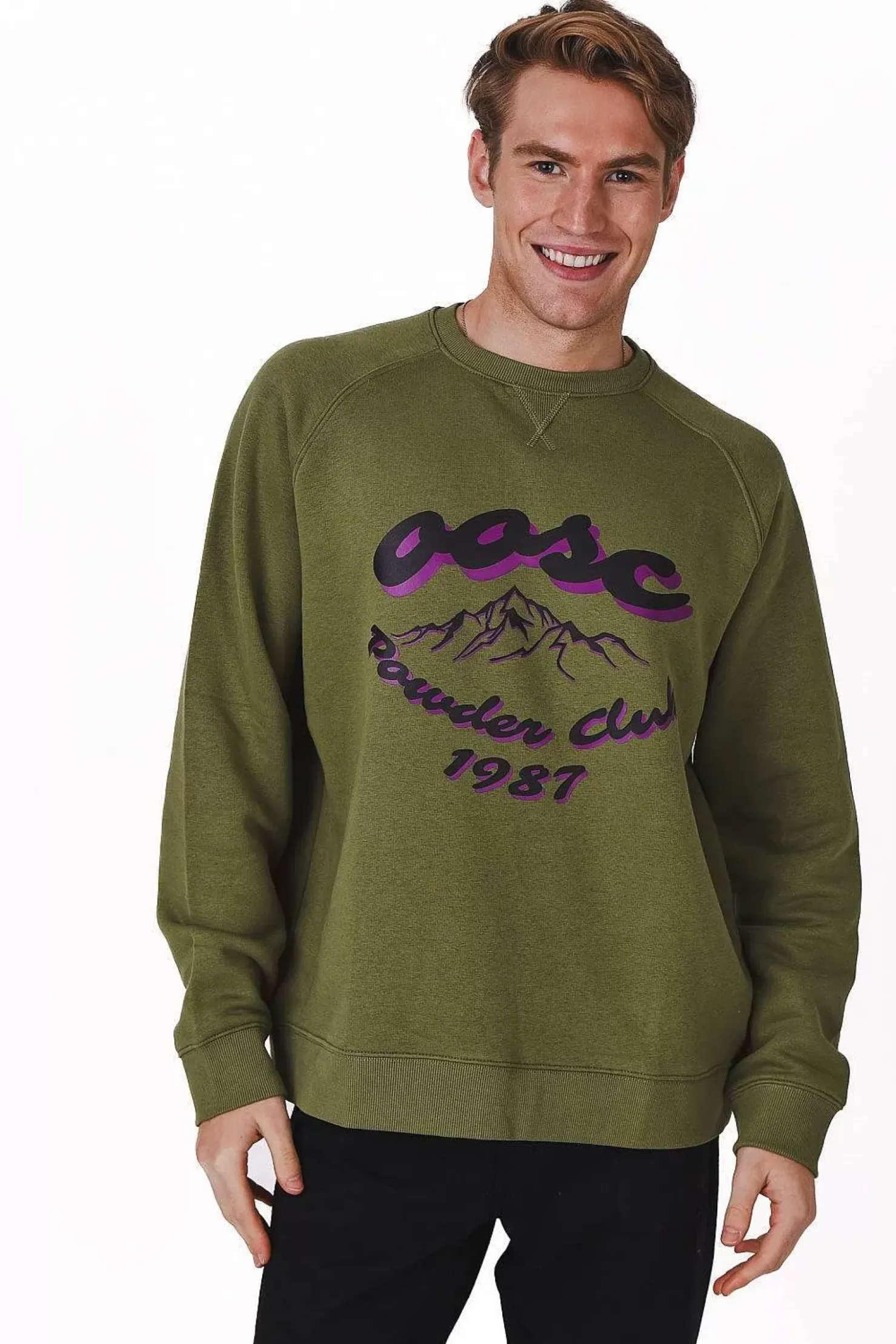 Men OOSC Sweats>Powder Club Sweatshirt