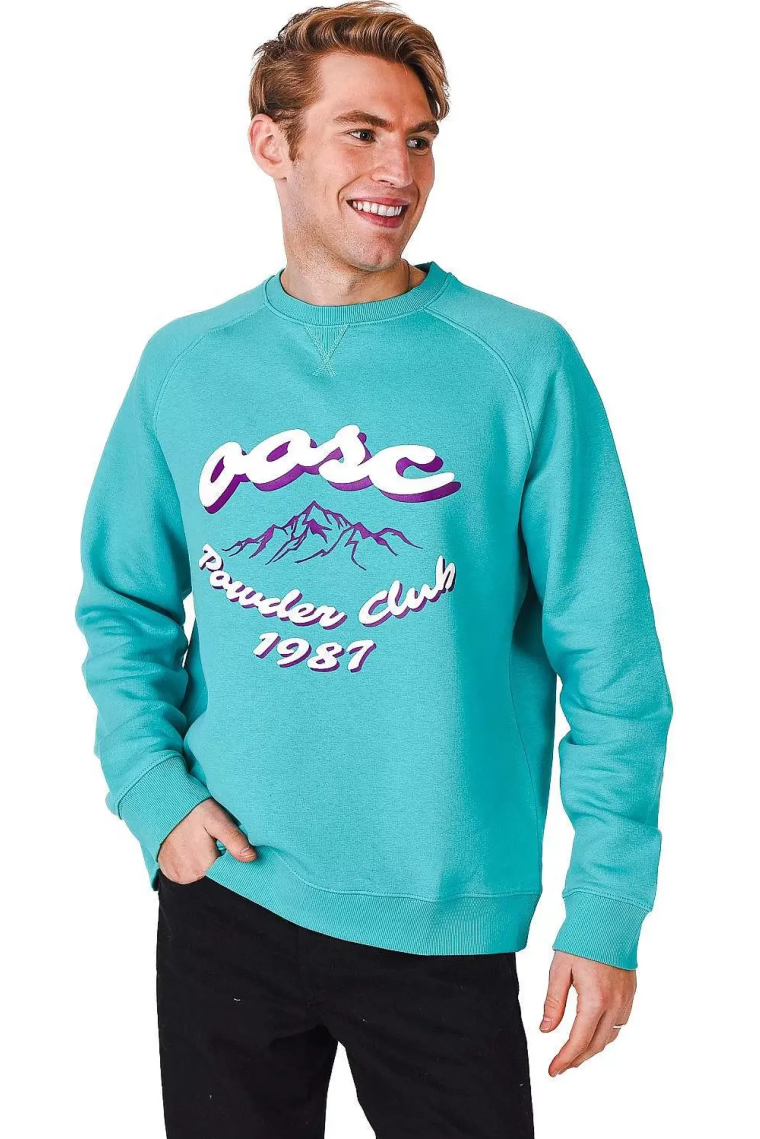 Men OOSC Sweats>Powder Club Sweatshirt