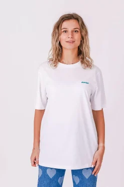 Women OOSC Tees>Powder Club T-Shirt - White