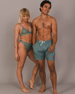 Women OOSC Bikinis>Sahara Sage Boost 'Em Up Bikini Top