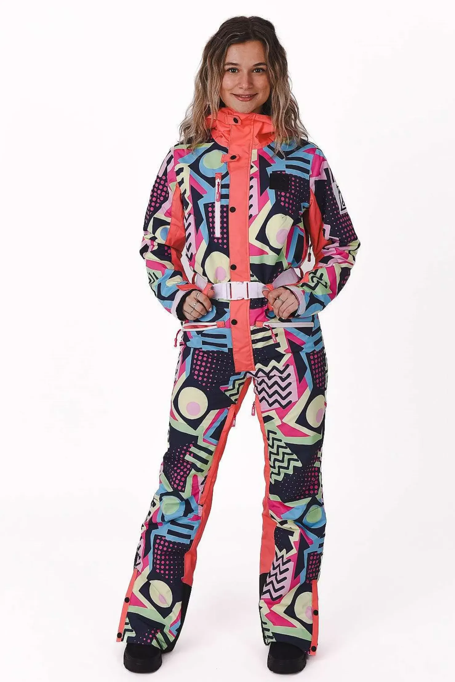 Women OOSC Ski Suits>Saved By The Bell Female Ski Suit