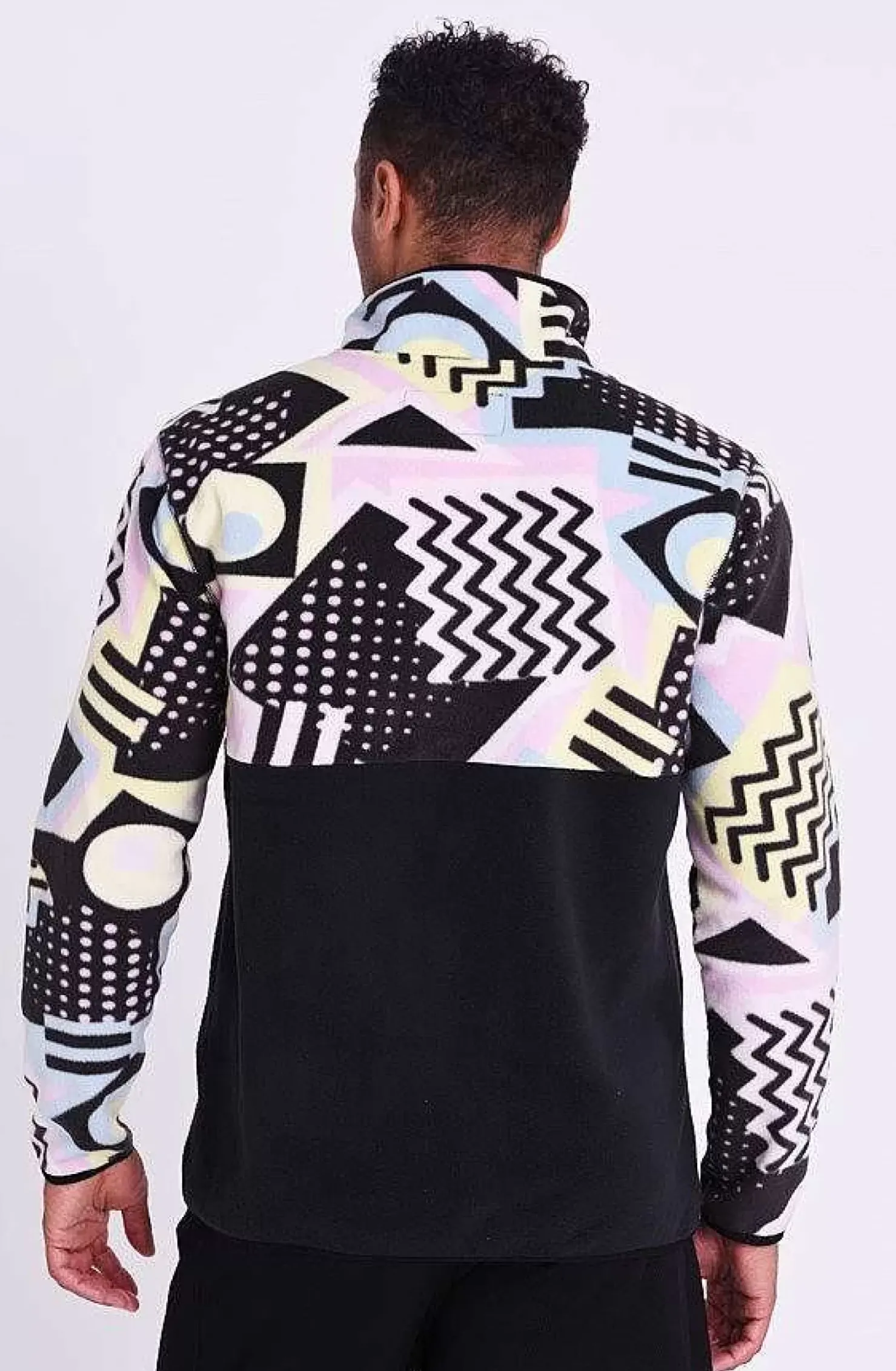 Men OOSC Fleeces>Saved By The Bell Fleece Black - Men'S