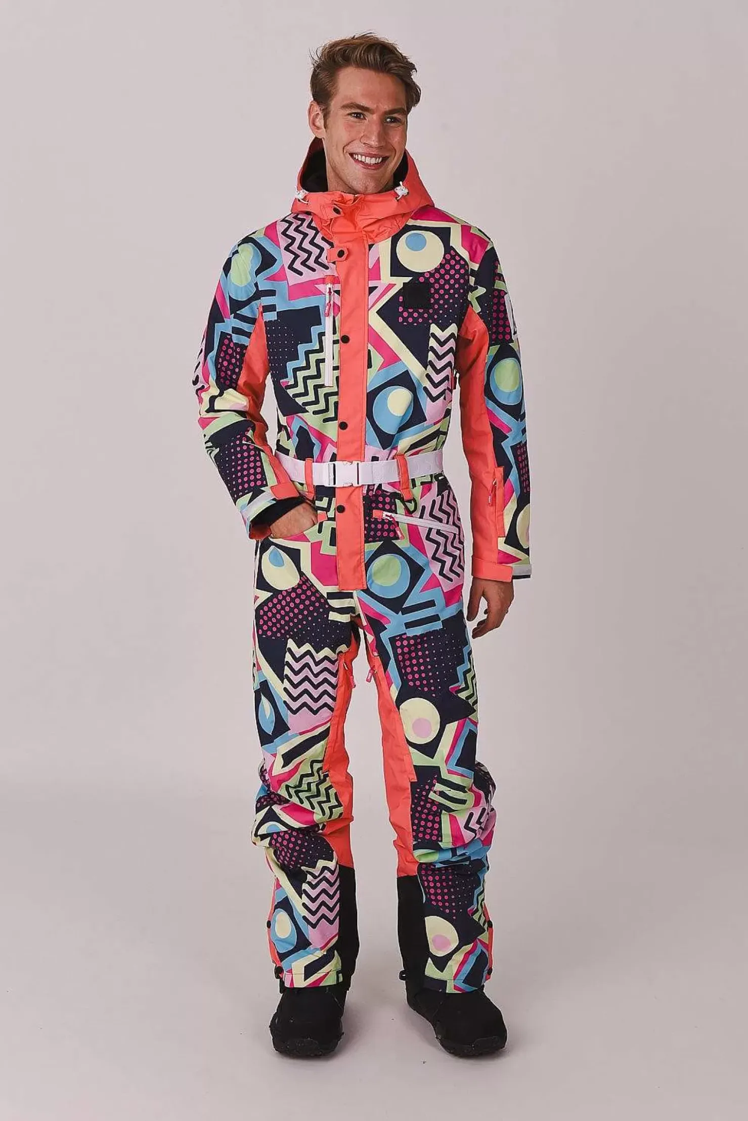 Men OOSC Ski Suits>Saved By The Bell Men'S Ski Suit
