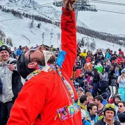 Men OOSC Snow Jackets>Snow Park Overhead Jacket - Red