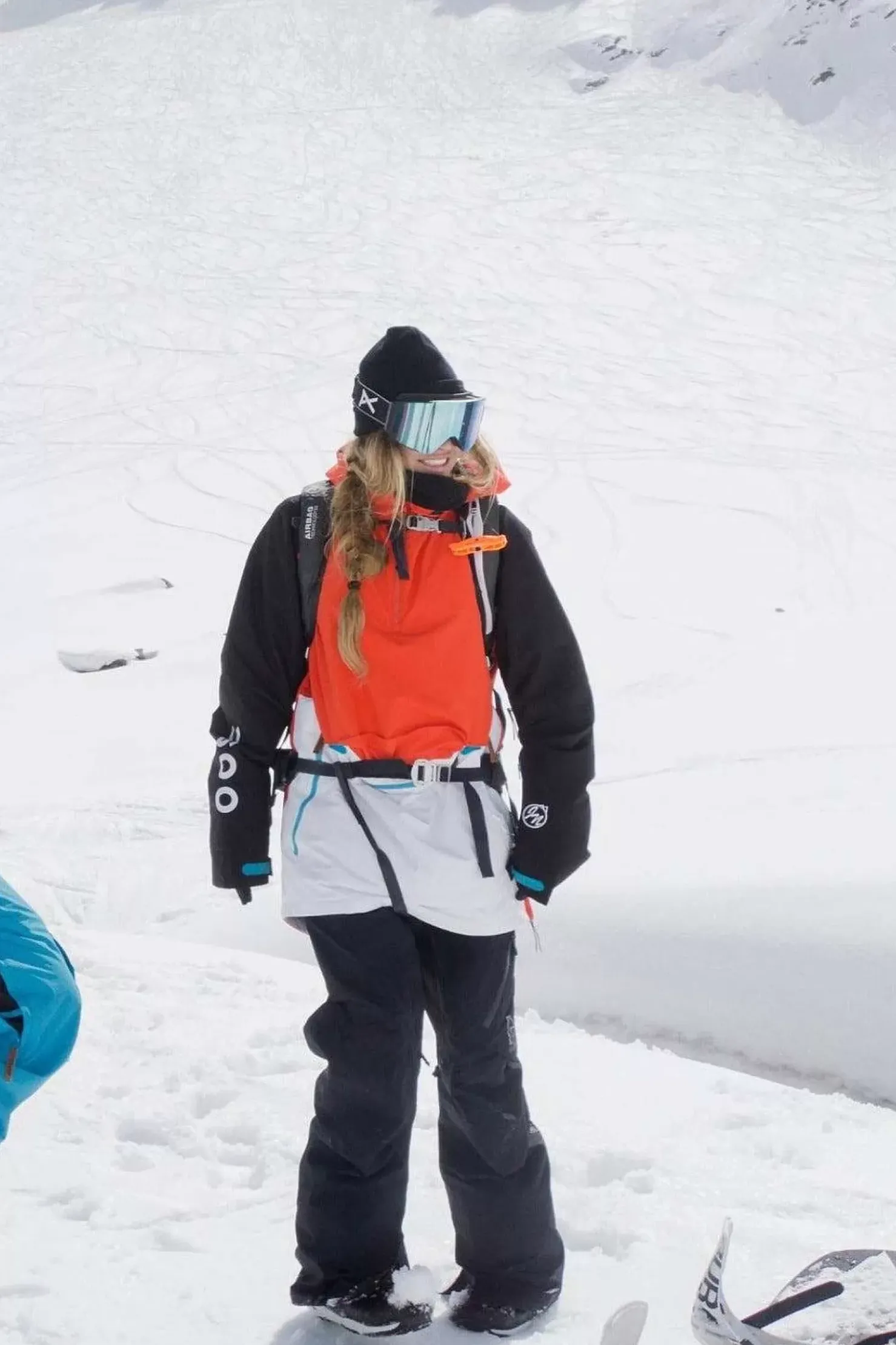 Men OOSC Snow Jackets>Snow Park Overhead Jacket - White & Red