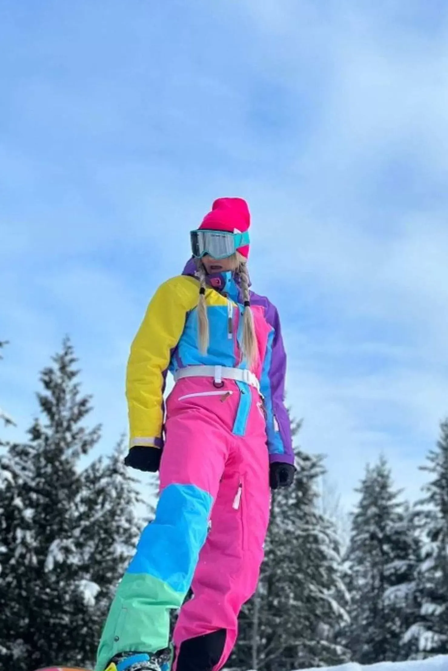 Women OOSC Curved Ski Suits>So Fetch Curved Female Ski Suit
