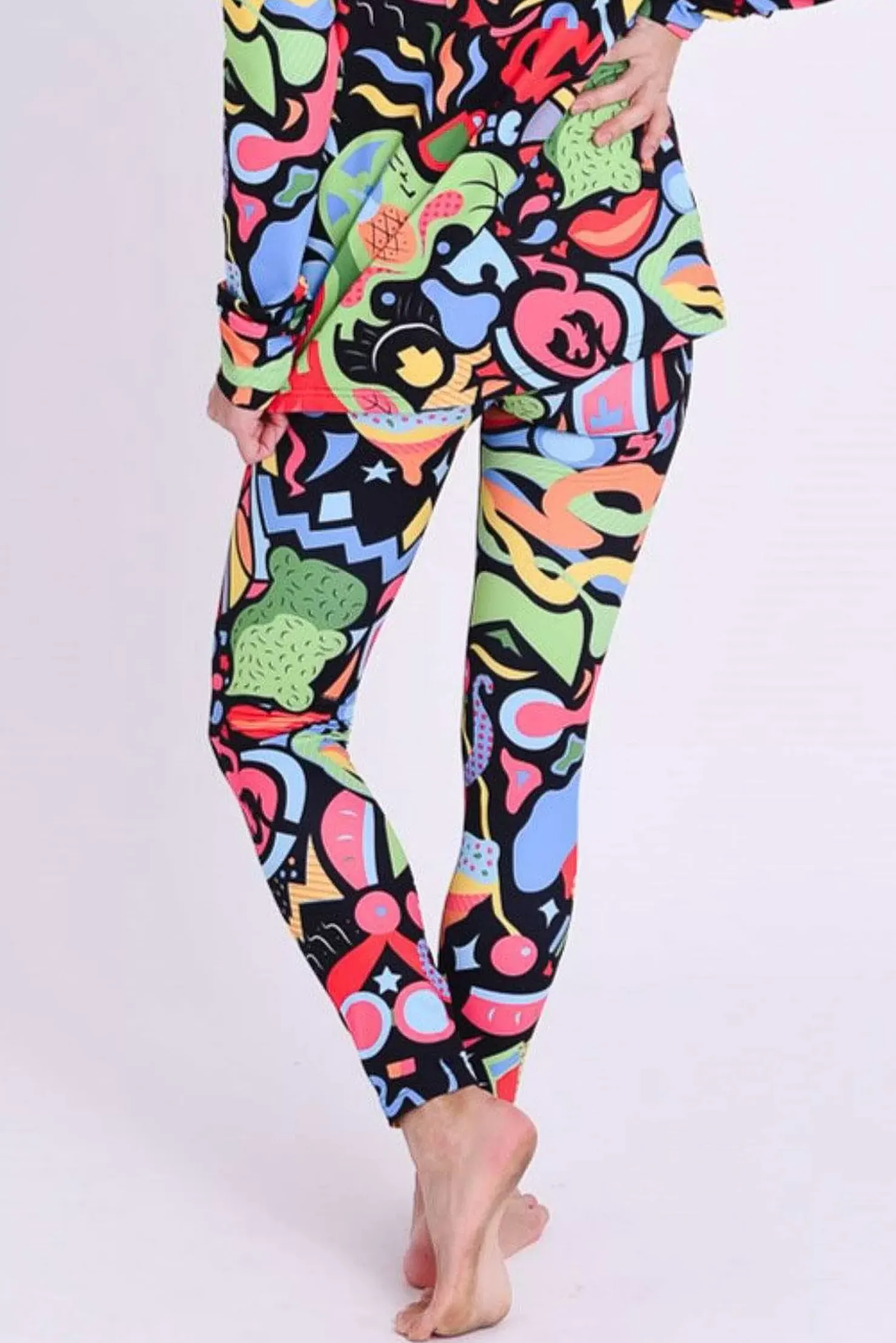 Women OOSC Baselayers>Stairway To Heaven Womens Baselayer Legging