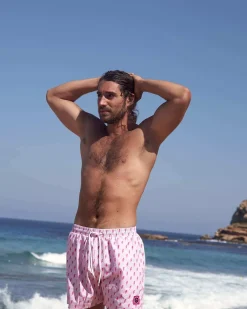 Men OOSC Swim Shorts>Strike Of Luck Men'S Swim Shorts