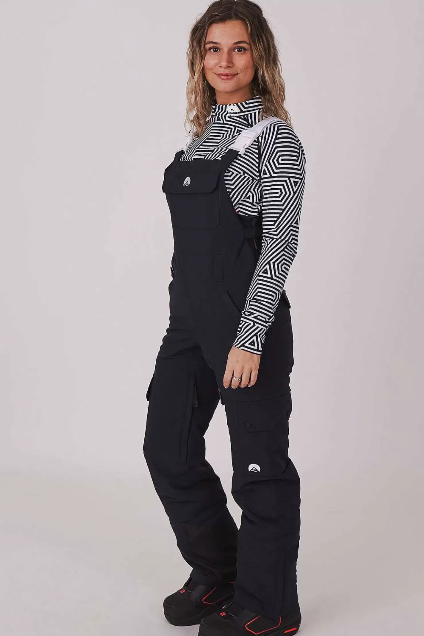 Women OOSC Snow Pants / Bibs>Yeh Girl Bib Pant Black