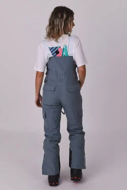 Women OOSC Yeh Girl Jackets & Bib Pants>Yeh Girl Bib Pant Grey
