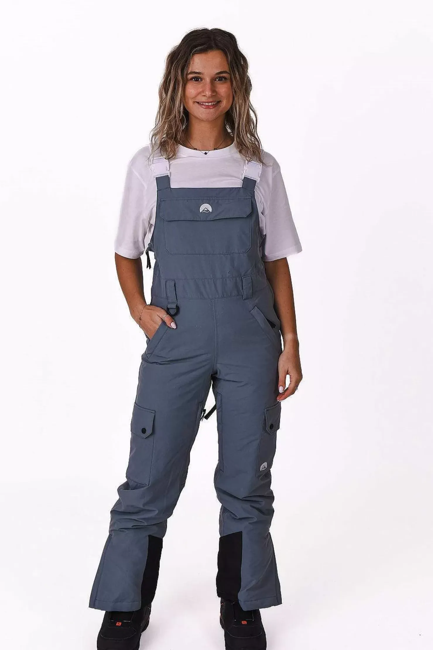 Women OOSC Snow Pants / Bibs>Yeh Girl Bib Pant Grey
