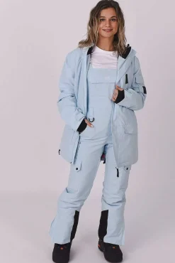 Women OOSC Snow Pants / Bibs>Yeh Girl Bib Pant Ice Blue