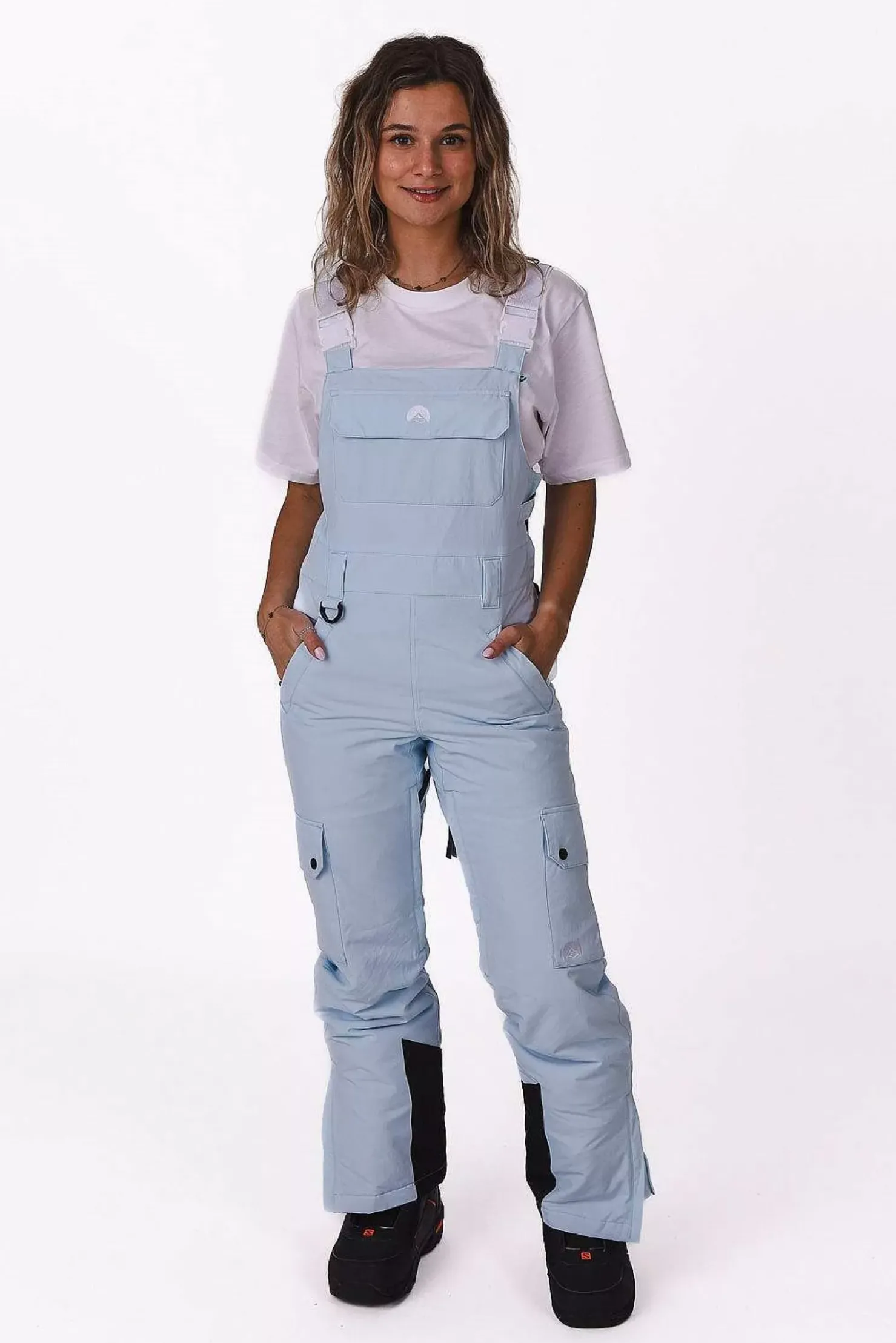Women OOSC Snow Pants / Bibs>Yeh Girl Bib Pant Ice Blue
