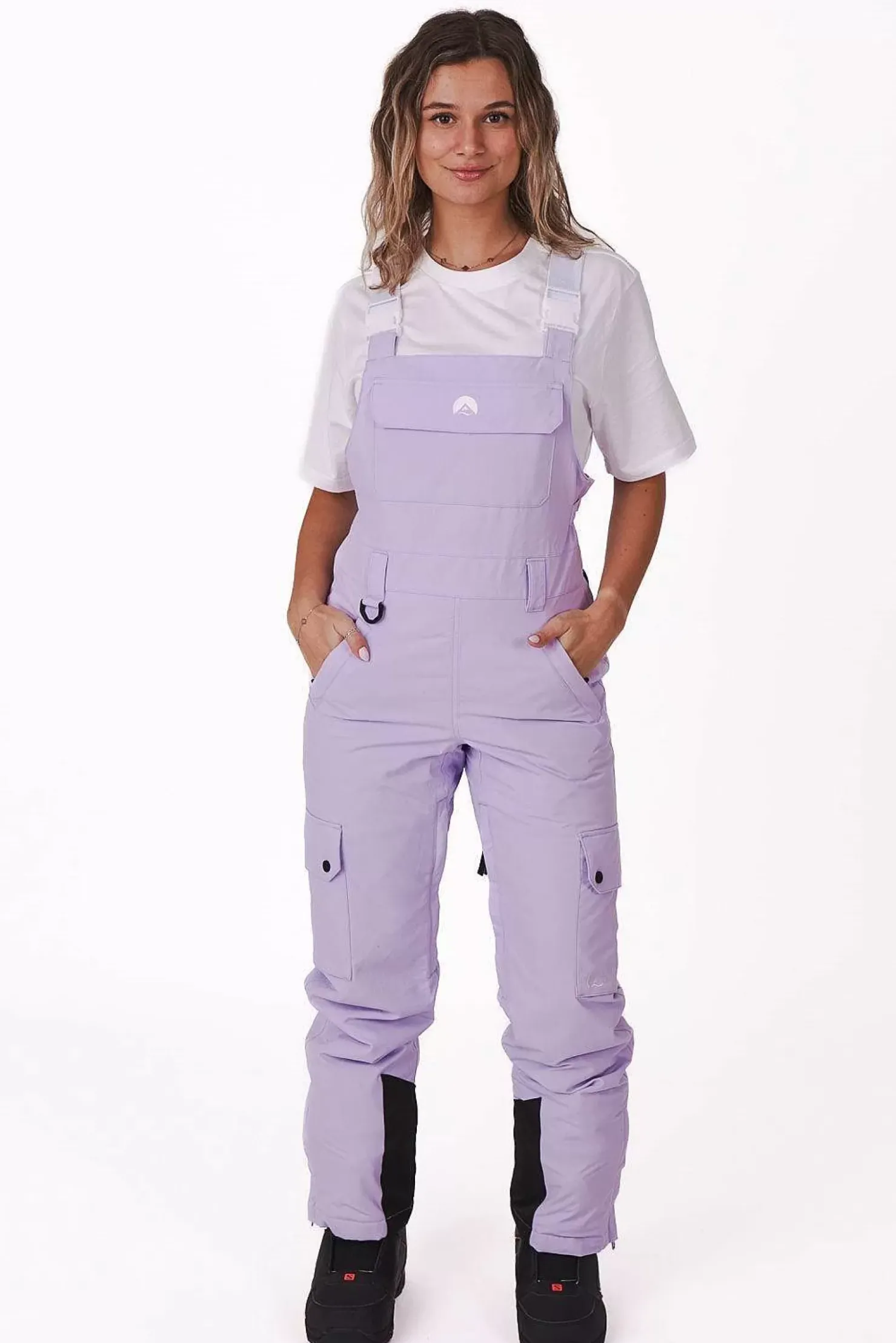 Women OOSC Snow Pants / Bibs>Yeh Girl Bib Pant Lavender