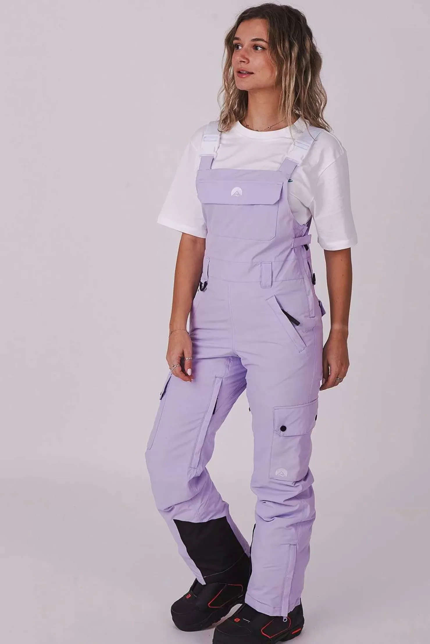 Women OOSC Snow Pants / Bibs>Yeh Girl Bib Pant Lavender