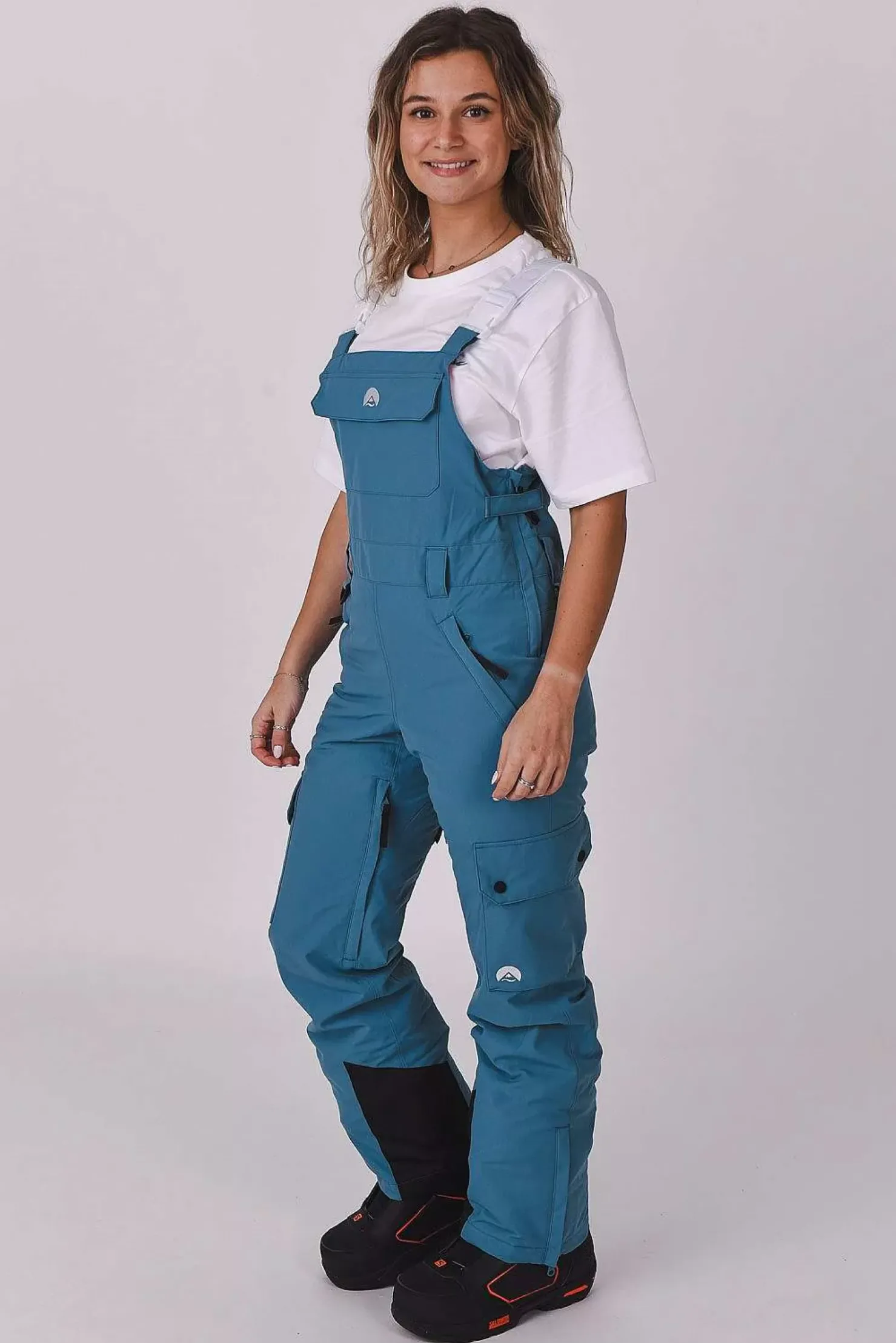 Women OOSC Snow Pants / Bibs>Yeh Girl Bib Pant Teal