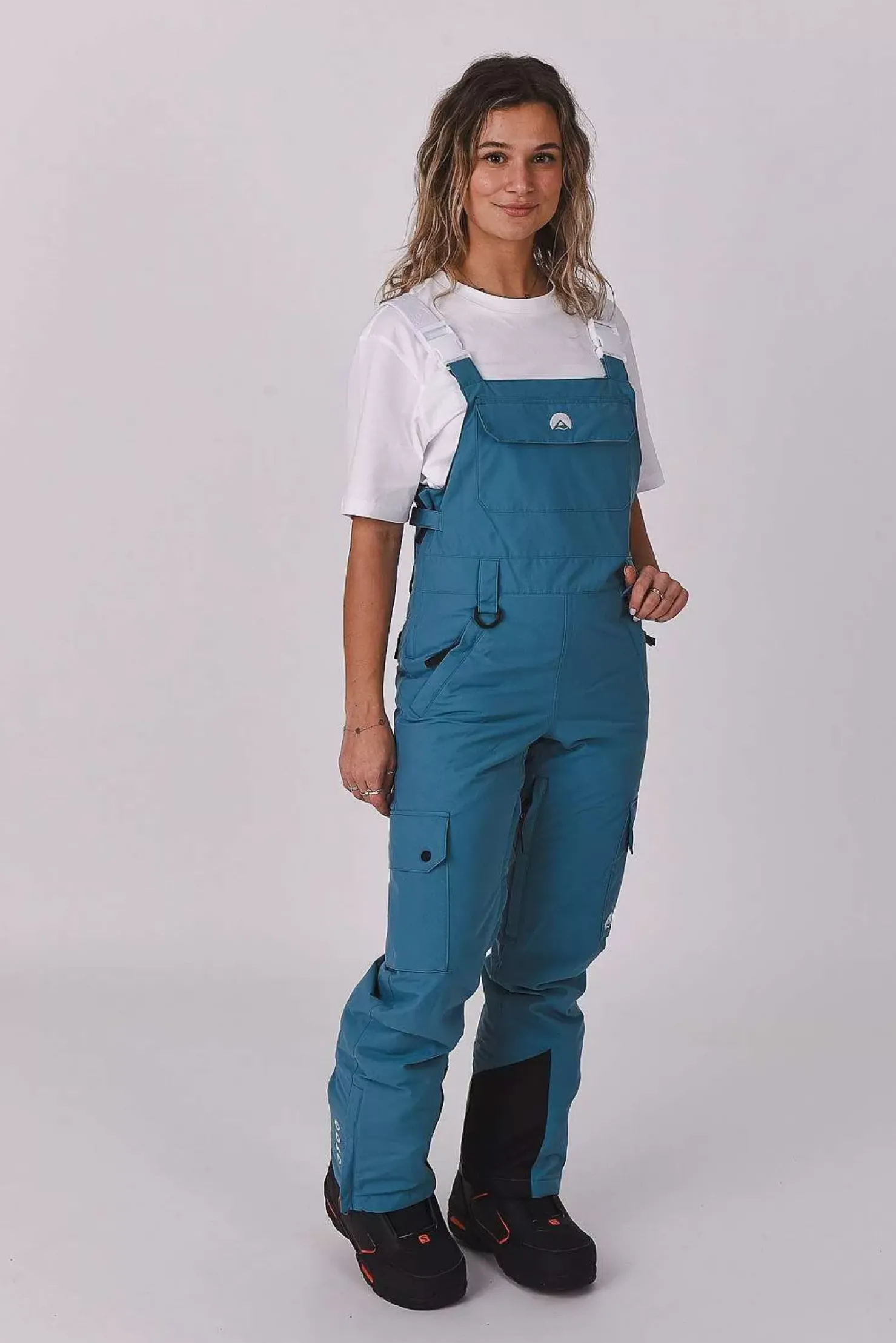 Women OOSC Snow Pants / Bibs>Yeh Girl Bib Pant Teal