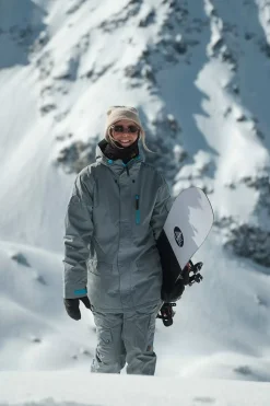 Women OOSC Yeh Girl Jackets & Bib Pants>Yeh Girl Ski & Snowboard Jacket Grey