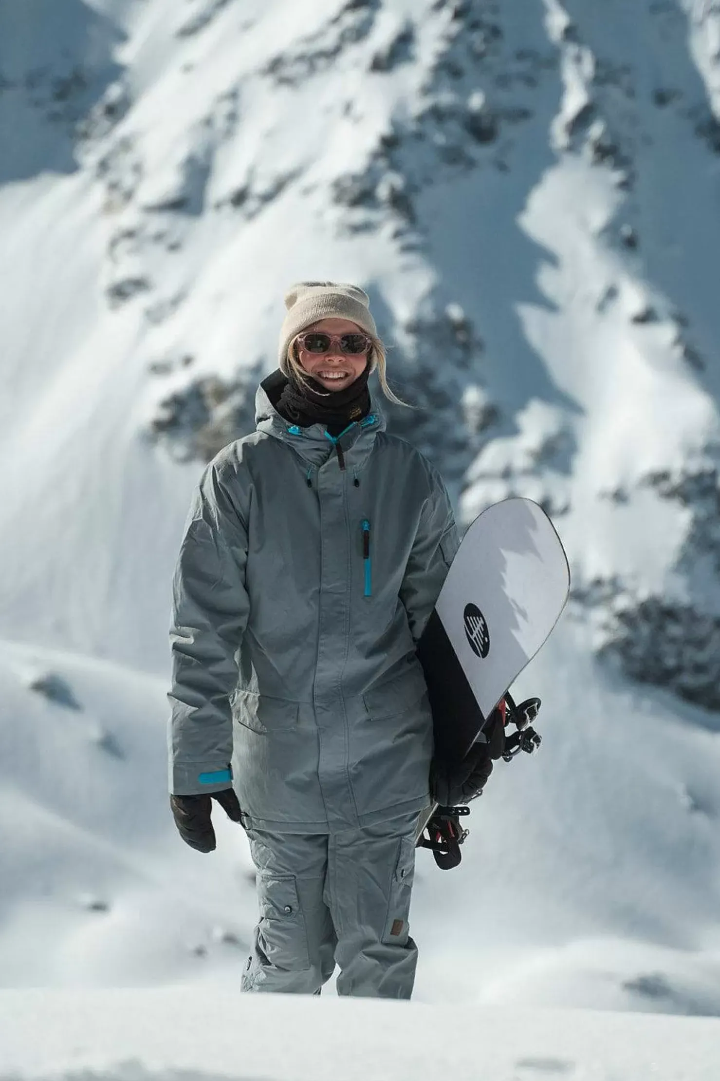 Women OOSC Yeh Girl Jackets & Bib Pants>Yeh Girl Ski & Snowboard Jacket Grey