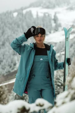 Women OOSC Snow Jackets>Yeh Girl Ski & Snowboard Jacket Teal