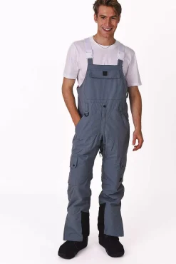 Men OOSC Yeh Man Jackets & Bib Pants>Yeh Man Bib Pant Grey 23/24